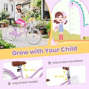 20 Inch Adjustable Kids Bike with 2 Brake System view 6