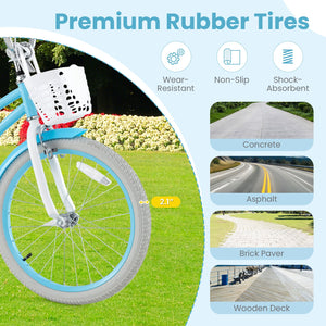 20 Inch Kids Bike with Dual Brakes and Adjustable Seat view 9