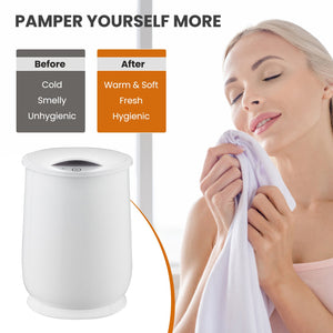 20L Bathroom Towel Warmer with Auto Shut-White view 6