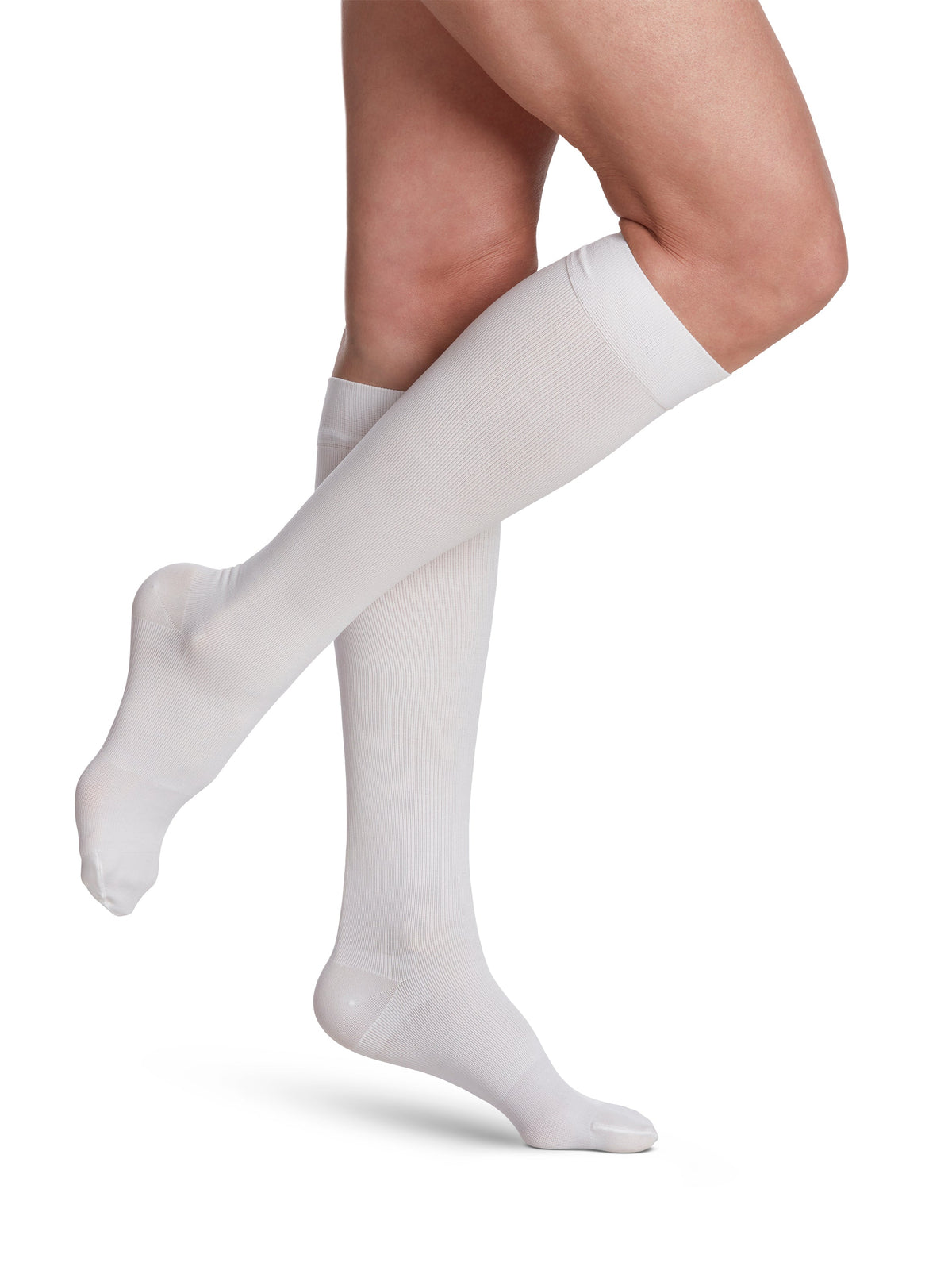 Sigvaris 230 Essential Cotton 20-30 mmHg Knee High Closed Toe for Women
