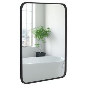 24 x 32 Inch Minimalist Wall Mounted Rectangle Mirror view 4