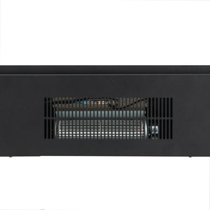 26 Inch Infrared Electric Fireplace Insert with Remote Control-Black view 7