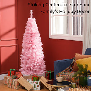 4FT Artificial Christmas Tree Holiday Xmas Holiday Pencil Tree Decoration with Automatic Open for Home – view 10