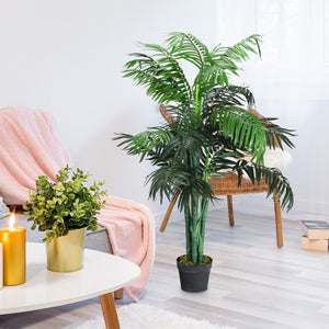 3.5 Feet Artificial Areca Palm Decorative Silk Tree with Basket view 7