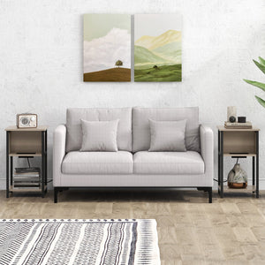 3-Tier End Table with USB Ports & Power Outlets-1 Piece view 6