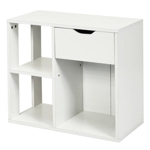 3-Tier Side Table with Storage Shelf and Drawer Space view 8