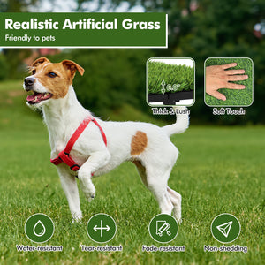 30 PCS Interlocking Artificial Grass Tiles view 6
