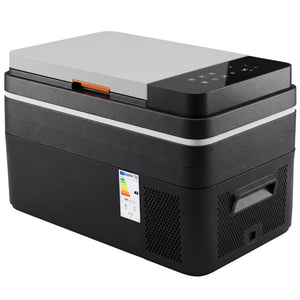 12 Volt Car Refrigerator, 32QT Car Fridge with App Control, 12/24V DC and 100-240V AC, Black