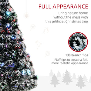 3ft Pre-Lit LED Optical Fiber Christmas Tree w/ Stand