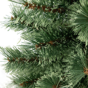 4 Feet Pre-Lit Potted Christmas Tree Pine Needles view 6
