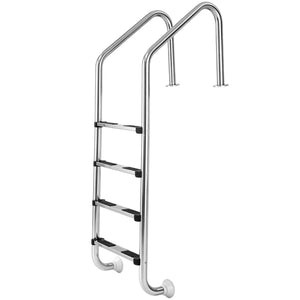 4-Step Inground Pool Ladder Stainless Steel Swimming Pool Ladder view 4
