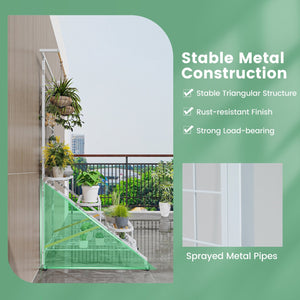 4-Tier Hanging Plant Stand with Hanging Bar view 9