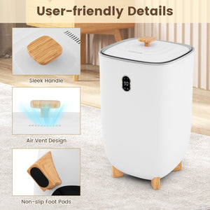 40L Towel Warmer Luxury Hot Towel Bucket with 2 Heating Temperatures-White view 9