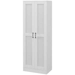 69" Tall Pantry Cabinet with Adjustable Shelves, Modern Kitchen Pantry Cabinet with Soft Close Doors, Black – view 8