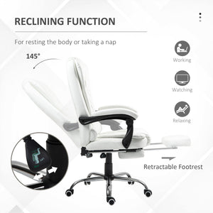 Ergonomic Office Chair with Back Support, PU leather Executive Office Chair with High Back – view 18