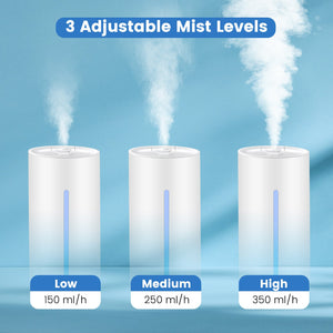 5.5L Cool Mist Humidifiers with Remote Control and 12 Hours Timer view 8