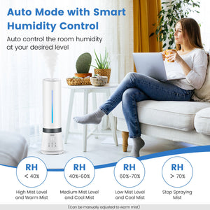 5.5L Cool Mist Humidifiers with Remote Control and 12 Hours Timer view 9