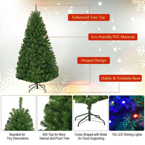 Artificial Premium Hinged Christmas Tree-5 ft view 9