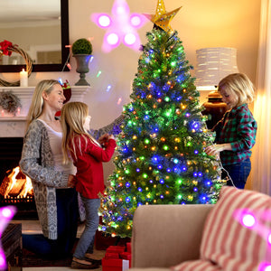 Artificial Premium Hinged Christmas Tree-6 Feet view 6