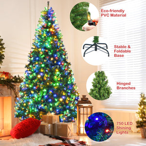Artificial Premium Hinged Christmas Tree-8 Feet view 3