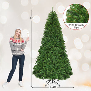 Artificial Premium Hinged Christmas Tree-8 Feet view 4