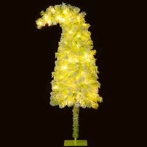5/6/7 FT Whimsical Christmas Tree with Bendable Top and 216/290/366 Branch-5 FT view 6