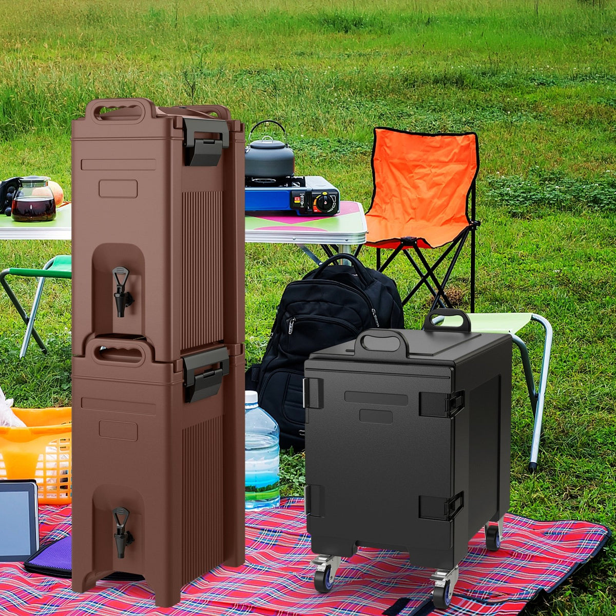5 Gallon Insulated Beverage Server Dispenser-Coffee view 2