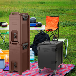 5 Gallon Insulated Beverage Server Dispenser-Coffee view 2