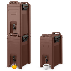 5 Gallon Insulated Beverage Server Dispenser-Coffee view 4