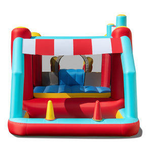 5-in-1 Ice Cream Inflatable Bounce House with Ball Pit and Slide without Blower view 5