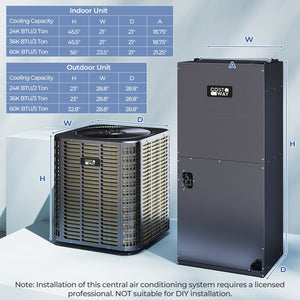 5 Ton 17 SEER2 High-Performance Heat Pump System (Operates down to -15°C) view 3