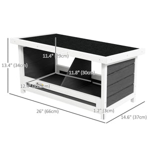 Nesting Boxes for Chickens, Chicken Coop Accessories with Asphalt Roof for Indoor Outdoor Use, Up to 2 Hens