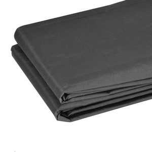 10' x 8' Retractable Awning Fabric Replacement Outdoor Sunshade Canopy Awning Cover, UV Protection, Grey – view 8
