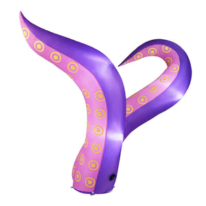 6.5 Ft Inflatable Tentacles with LED Lights and Suction Cups view 4