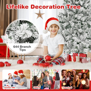 6/7/8 Feet Artificial Xmas Tree 3-Minute Quick Shape-6 ft view 7