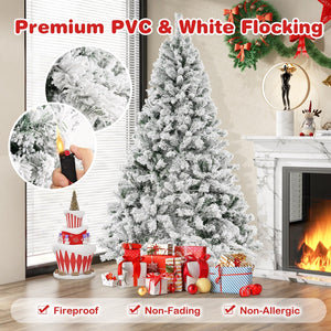 6/7/8 Feet Artificial Xmas Tree 3-Minute Quick Shape-7 ft view 9