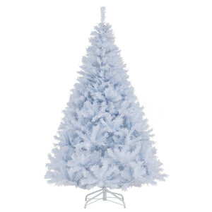 6 Feet Artificial Christmas Tree Hinged Pre-Lit Xmas Tree with 11 Lighting Modes view 4