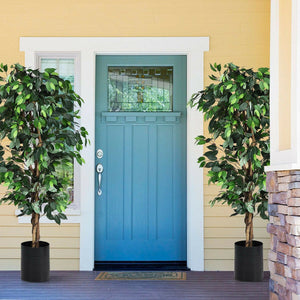 6 Feet Artificial Ficus Silk Tree view 3