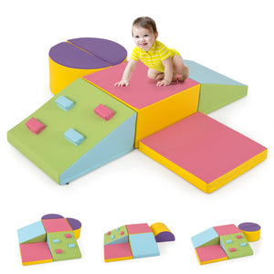 6-Piece Foam Climbing Blocks with Hook and Loop Fasteners view 4