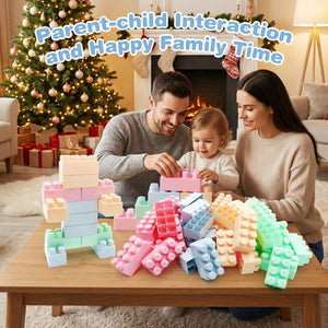 64 pcs Building Blocks for Toddlers Educational Toy view 5