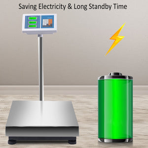660 lbs Weight Computing Digital Floor Platform Scale view 2