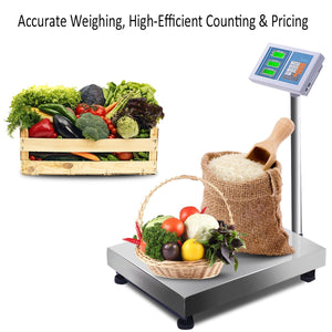 660 lbs Weight Computing Digital Floor Platform Scale view 3