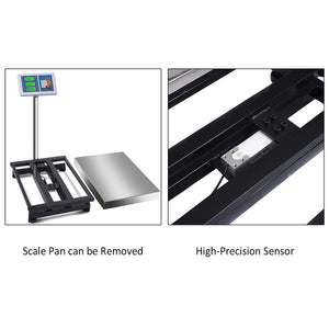 660 lbs Weight Computing Digital Floor Platform Scale view 5