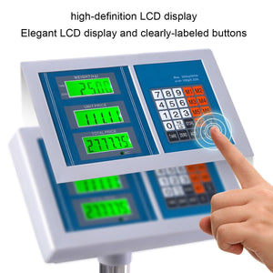 660 lbs Weight Computing Digital Floor Platform Scale view 6
