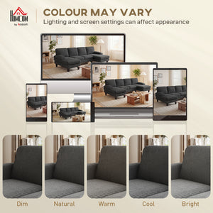 Sectional Sofa, U Shaped Couch with Double Chaise, Pillow-top Armrests and Spring Cushions – view 13