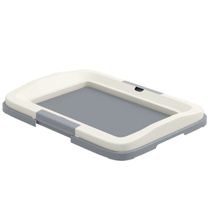 18" x 13" Pee Pad Holder, Dog Potty Tray for Indoor Outdoor
