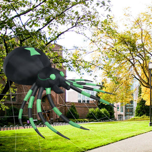 6 Feet Halloween Inflatable Blow-Up Spider view 8