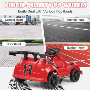 6V Kids Ride On Go Cart with Remote Control and Safety Belt-Red view 7