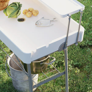 3.4ft Folding Ice Cooler Table with Drain, Outdoor Patio Party Cooler for Drinks – view 13