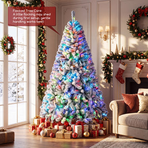 7.5/6 FT Smart Pencil Christmas Tree with APP Remote & RGB Lights and Music Sync-6FT view 3